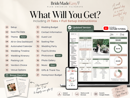 GUEST LIST, WEDDING BUDGTE, SETUP, SAVE TEH DATE, UEST LIST , WEDDING , FOOOD AND DRINKS , PHOTO GALLERY , VENUE OPTIONS , WEDDING PLANNER , SPREADSHEET ,